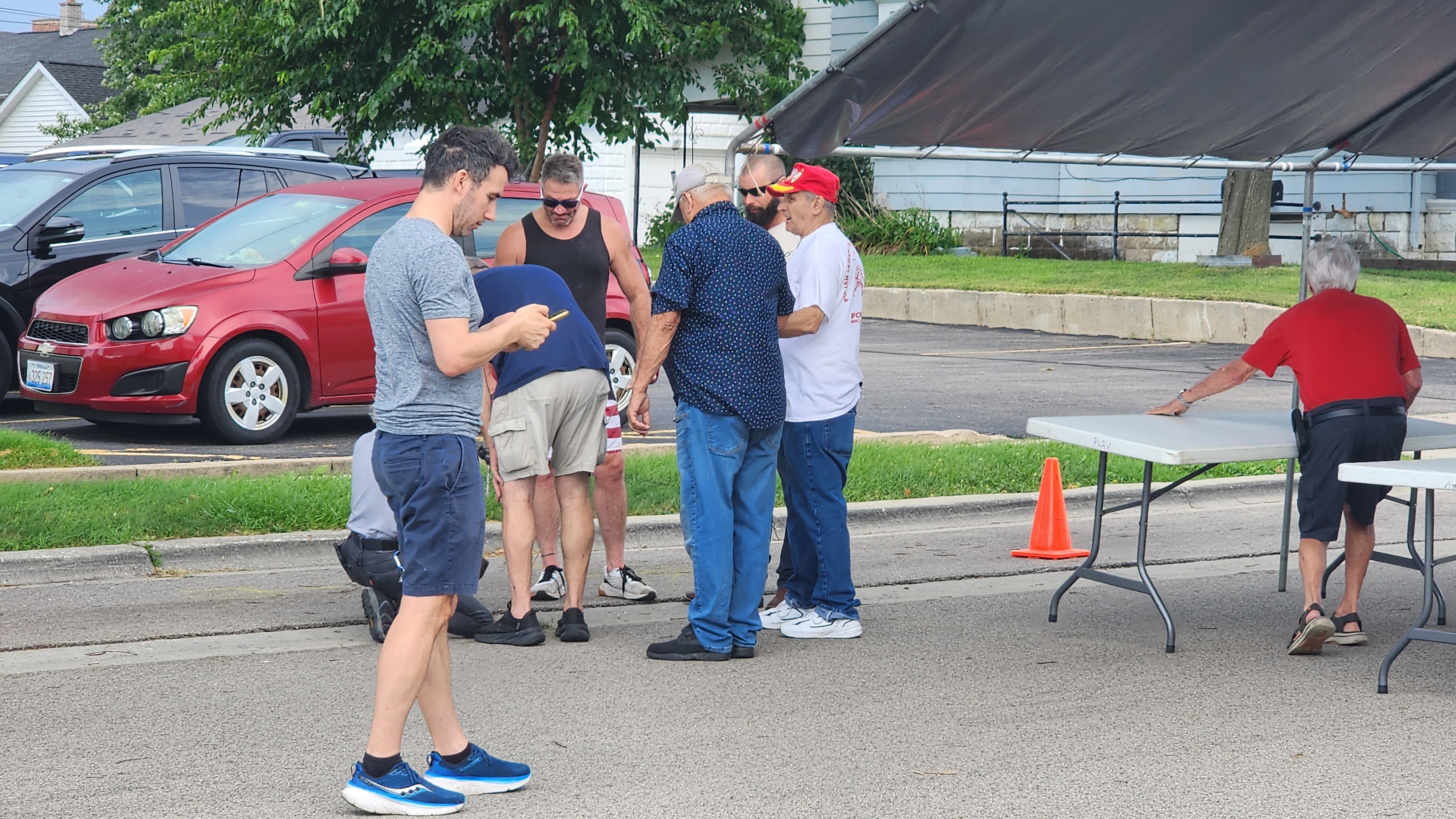 Thanks to Austin May for helping us setup this morning!